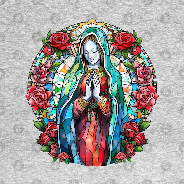 Glassart La Virgen de Guadalupe by TacoTruckShop